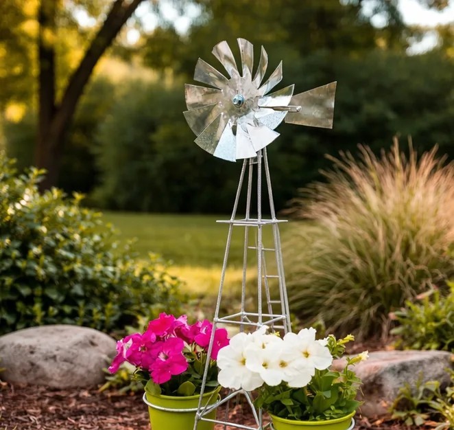 Molino decorativo de jardin